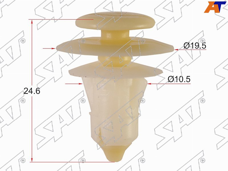 Клипса обшивки двери FORD /GM /JEEP (Продажа по 10шт)