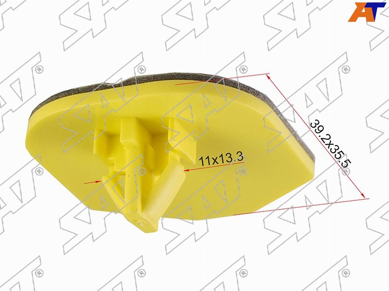 Клипса крепления стекла TOYOTA /LEXUS (Продажа по 10шт)