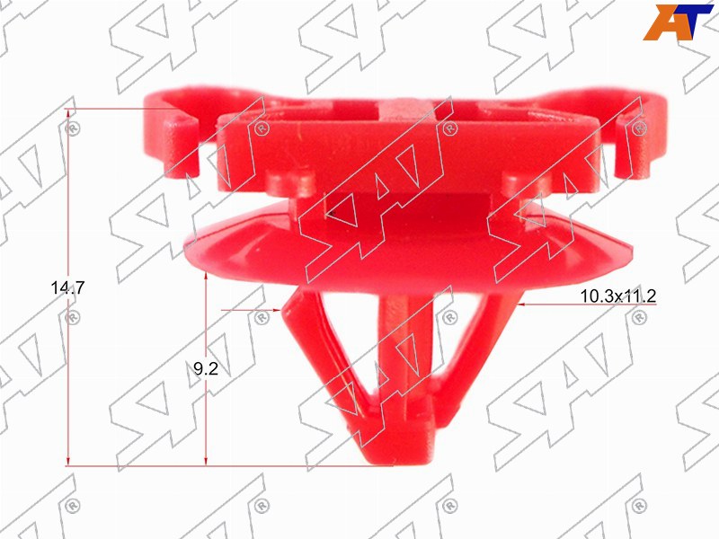 Клипса молдинга (Продажа по 10шт)