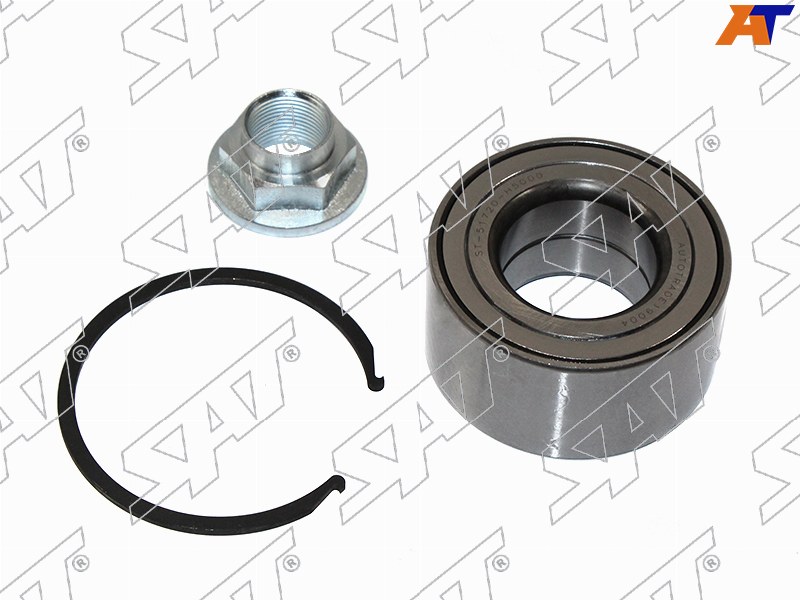 Подшипник передней ступицы Hyundai Solaris 17-20 / Kia Rio 16-22 (ABS / Комплект)
