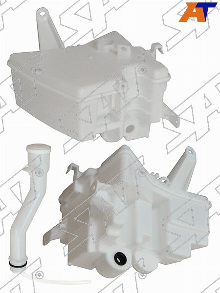 Бачок омывателя Toyota Corolla (E150) 06-13 (С горловиной / LHD под 2 мотора)