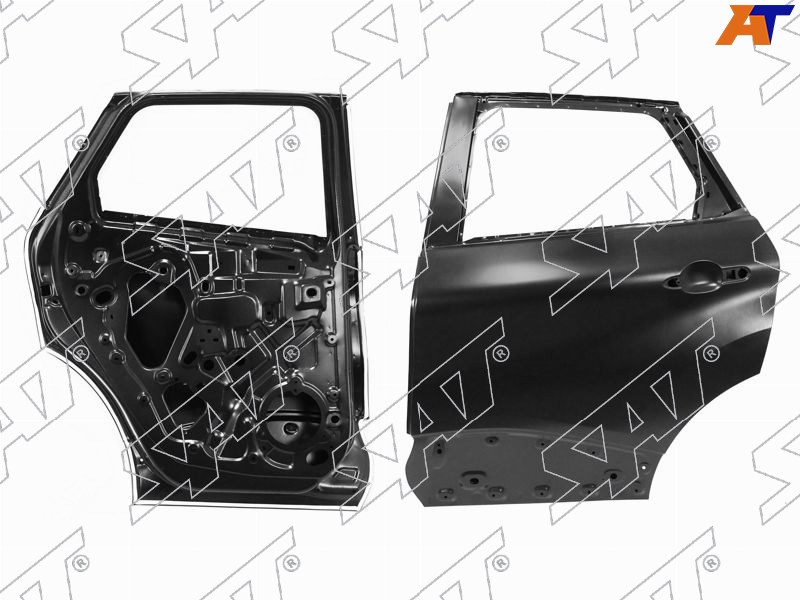 Дверь задняя Renault Kaptur 16-22 (Слева)