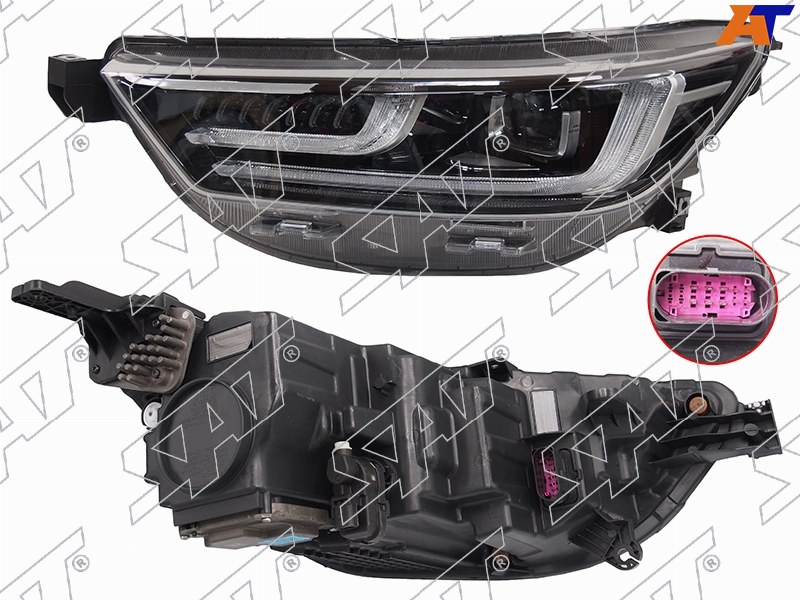 Фара Chery Tiggo 8 Pro 21- (Слева / LED)