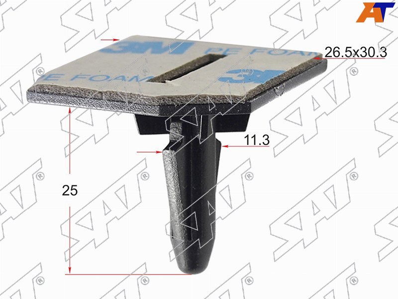 Клипса крепления стекла TOYOTA /LEXUS (Продажа по 10шт)