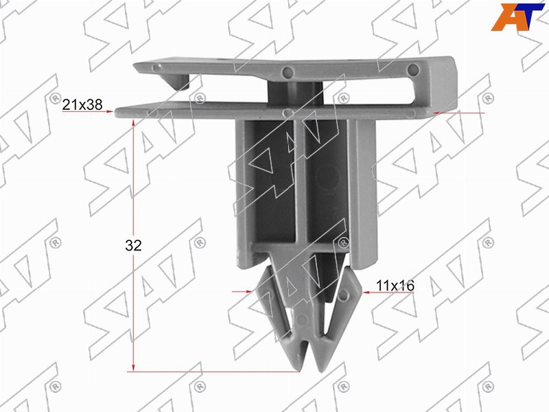 Клипса молдинга GM (Продажа по 10шт)