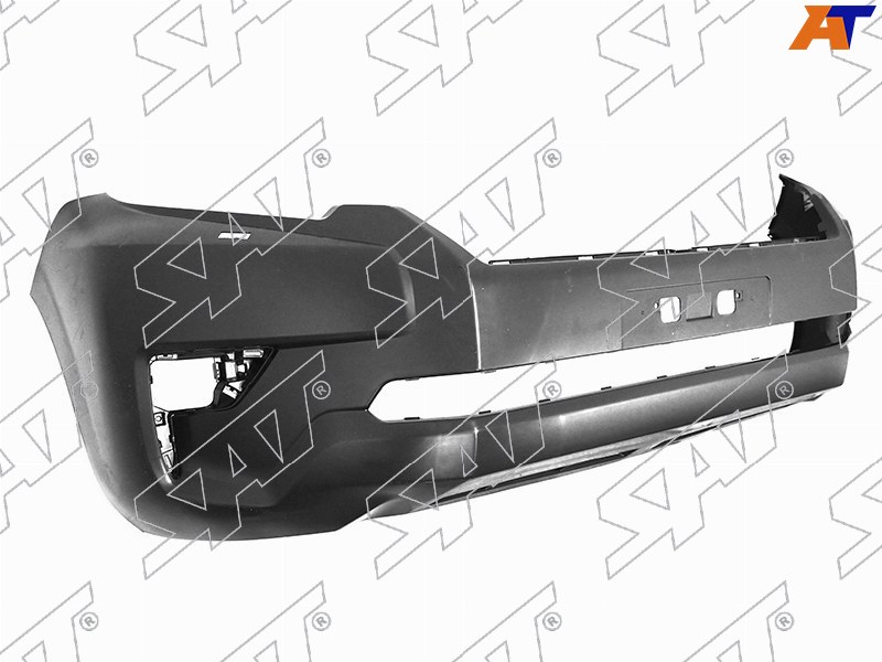 Бампер передний Toyota Land Cruiser Prado (J150) 17-20 (Под омыватели фар)