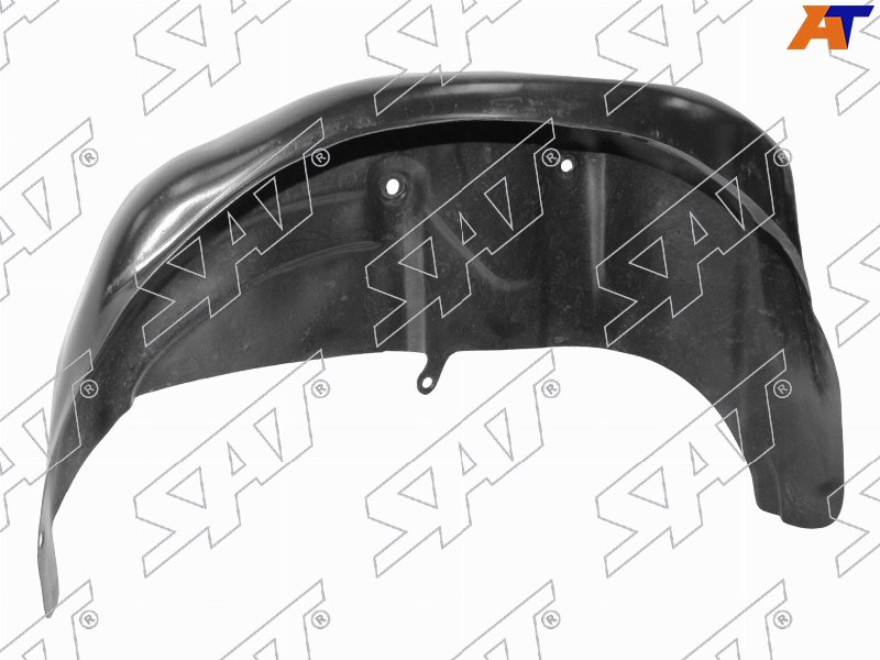 Подкрылок Nissan X-Trail 13-22 (Сзади / Слева / на всю арку)