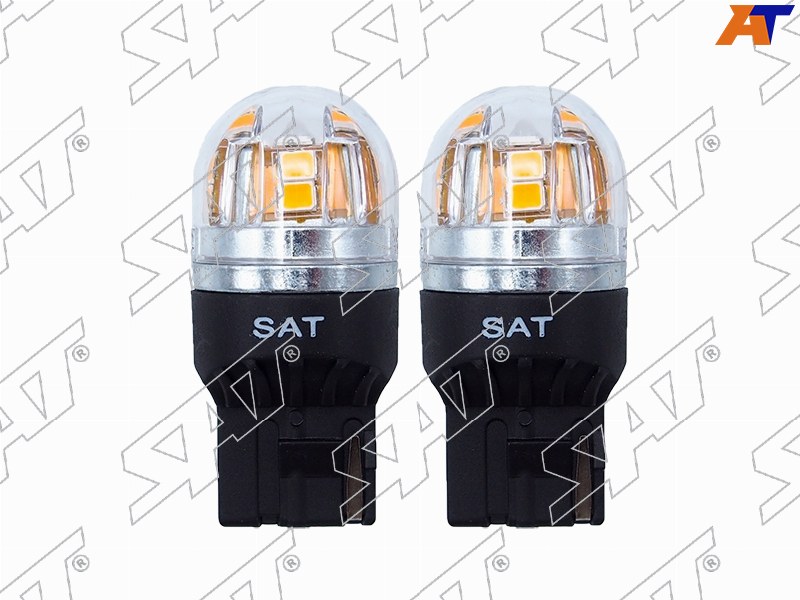 Лампа (WY21W (T20) / LED / Комплект / 12В 2.8Вт 320Лм Canbus)