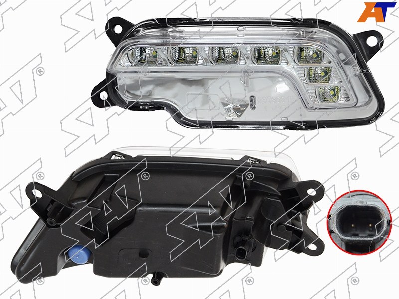 Ходовые огни Mercedes-Benz E-Class 09-17 (Спереди / Слева)