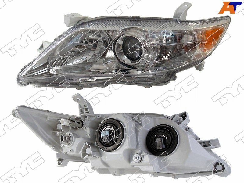 Фара Toyota Camry Europe /Russia (XV40) 09-11  / Camry UAE /USA 09-11 (Слева / Галоген / Ручная регулировка)