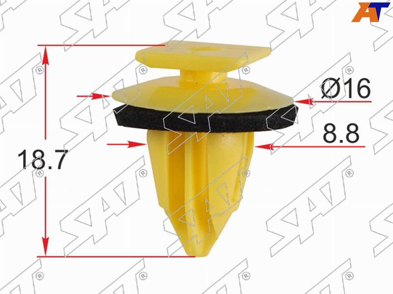 Клипса крепежная TOYOTA /LEXUS (Продажа по 10шт)