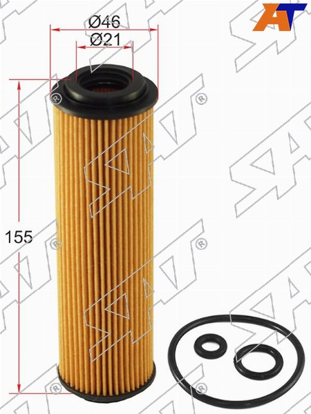 Фильтр масляный (картридж) MERCEDES W203 /W204 /W211 /W212 M271