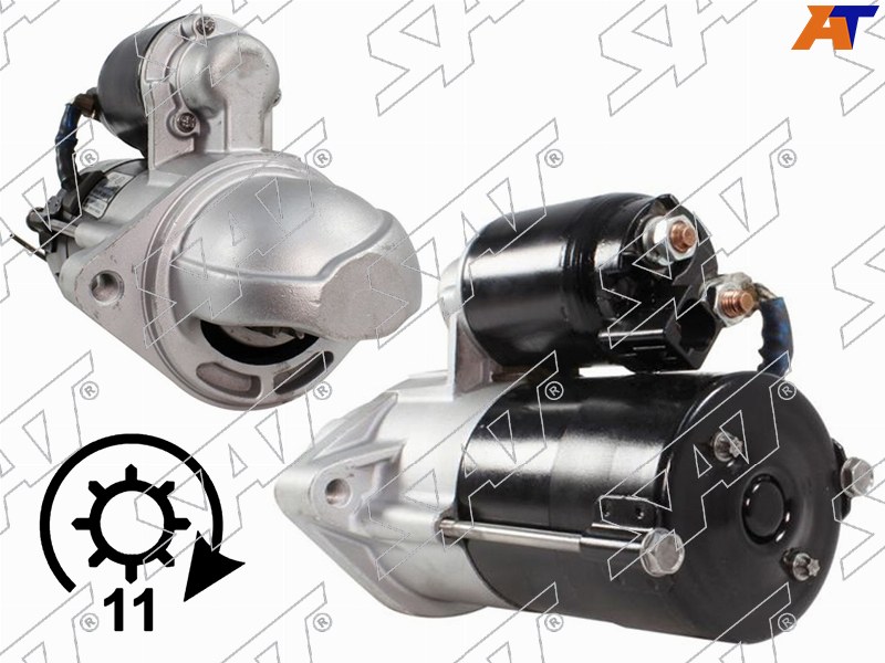Стартер Hyundai ix35 09-15 / Santa Fe 09-19 / Tucson 09-15 / Kia Carnival 06-14 / Sorento 06-21 / Sportage 10-16 / Hyundai Grand Santa Fe 13-18 / Kia Sedona 10-14 (2 kW / Z=11 / (восстановленный))