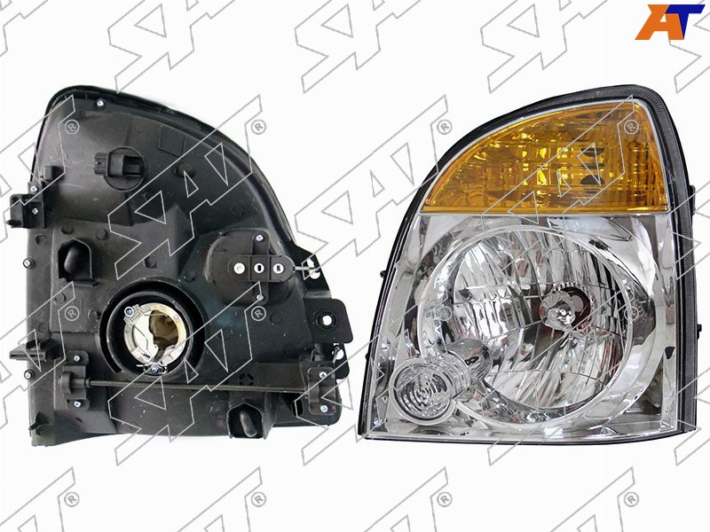 Фара Hyundai Porter 12-18 (Слева / Галоген / Ручная регулировка)
