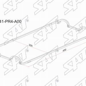 Прокладка клапанной крышки HO B18A /B20A, B20B CR-V