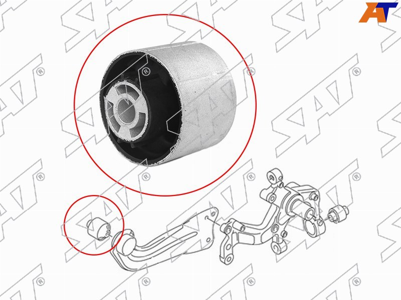Сайлентблок рычага Audi A3 03-24  / Q3 11-19