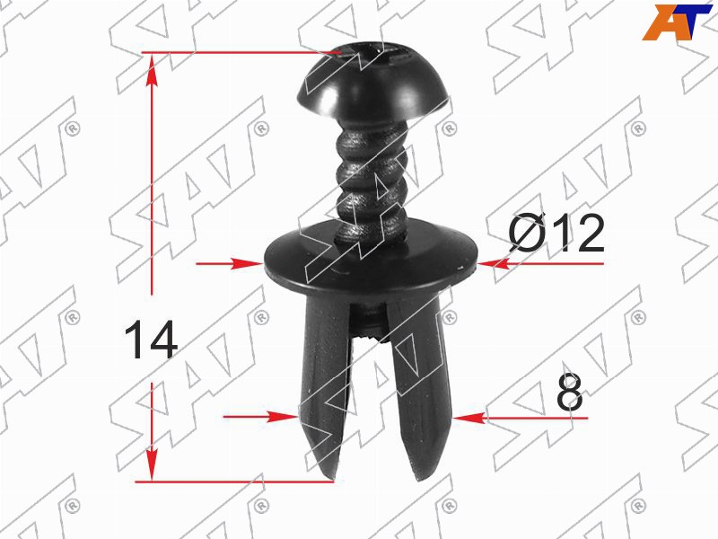 Клипса крепежная BMW /MINI (Продажа по 10шт)