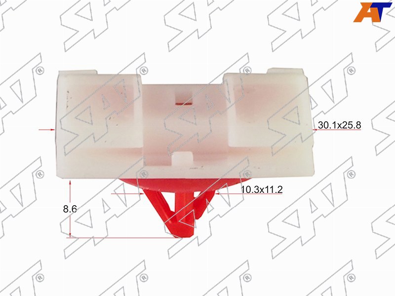 Клипса молдинга (Продажа по 10шт)