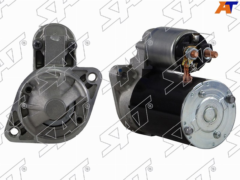Стартер Hyundai Elantra 00-09 / Getz 02-11 / Sonata 93-98 / Kia Cerato 04-07 / Rio 05-09 / Hyundai Accent 94-12 / Atos 03-08 / Coupe 02-06 / Matrix 01-05 / Kia Joice 00-04 (0,9 kW / Z=8)
