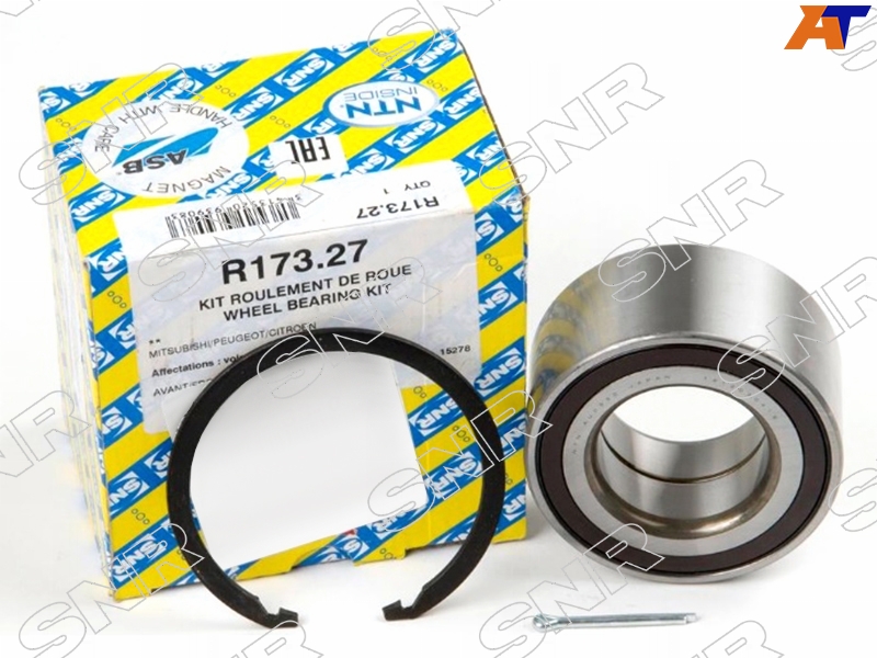 Подшипник передней ступицы MMC LANCER X /OUTLANDER XL /DODGE CALIBER 06- /CHRYSLER SEBRING 07- (ремком.)