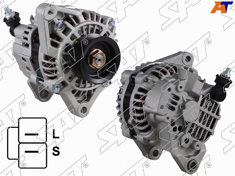 Генератор Nissan Almera 95-00 / Primera 90-02 (SR20DE 12V 80A)