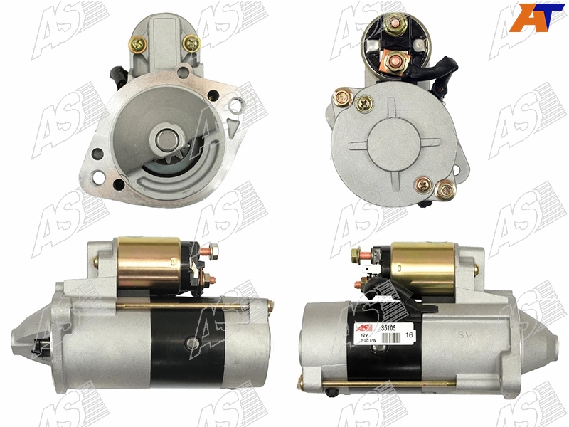 Стартер Mitsubishi Delica 90-07  / L200 96-16 (2,2 kW / Z=10)