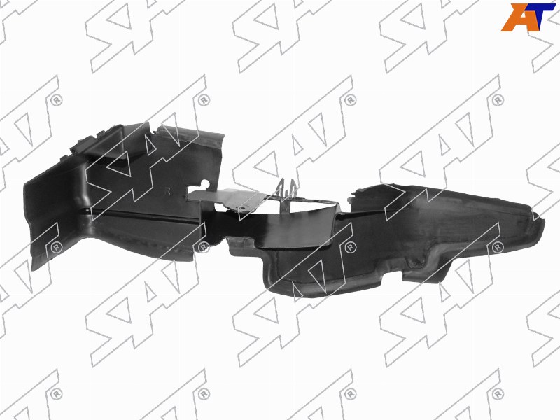 Дефлектор радиатора Ford Focus 10-15 (Справа / сбоку)