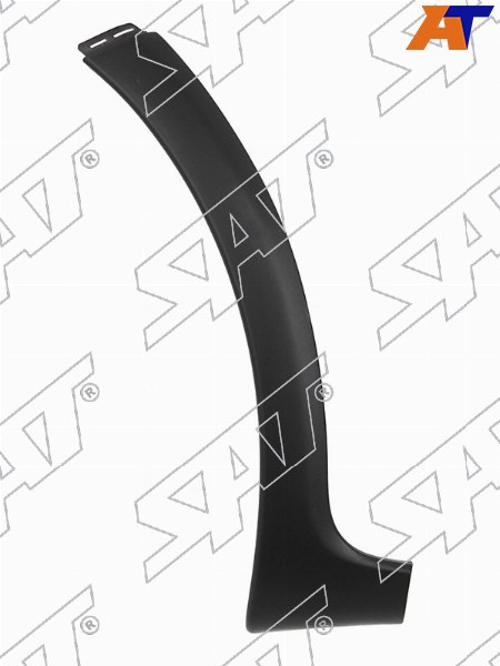 Накладка бампера Suzuki SX4 06-16 / Fiat Sedici 06-11 (Спереди / Справа / 5D HBK / японская сборка)