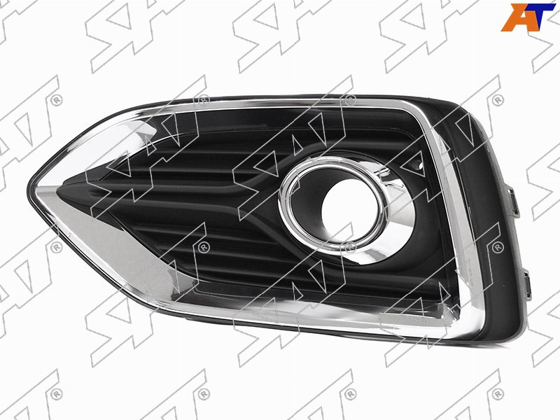 Оправа ПТФ Hyundai Solaris 17-20 / Accent 17-22 (Слева / Под линзу)