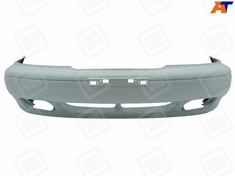 Бампер передний Daewoo Nexia 94-08 (Под ПТФ / цвет белый - 10L)