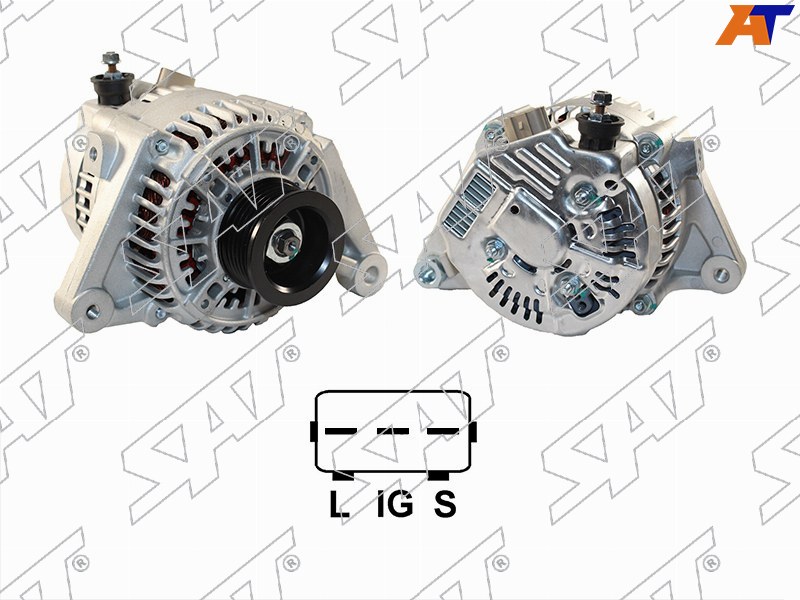 Генератор Toyota Avensis (T220,T250) 00-08 / Corolla 95-07