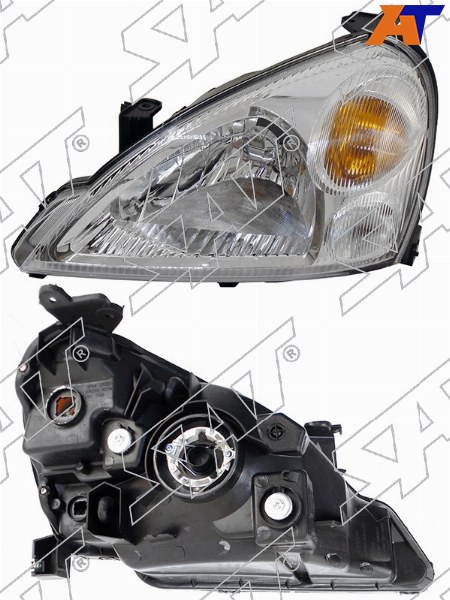 Фара Suzuki Aerio 03-07  / Liana 04-07 (Слева / Галоген / Ручная регулировка)