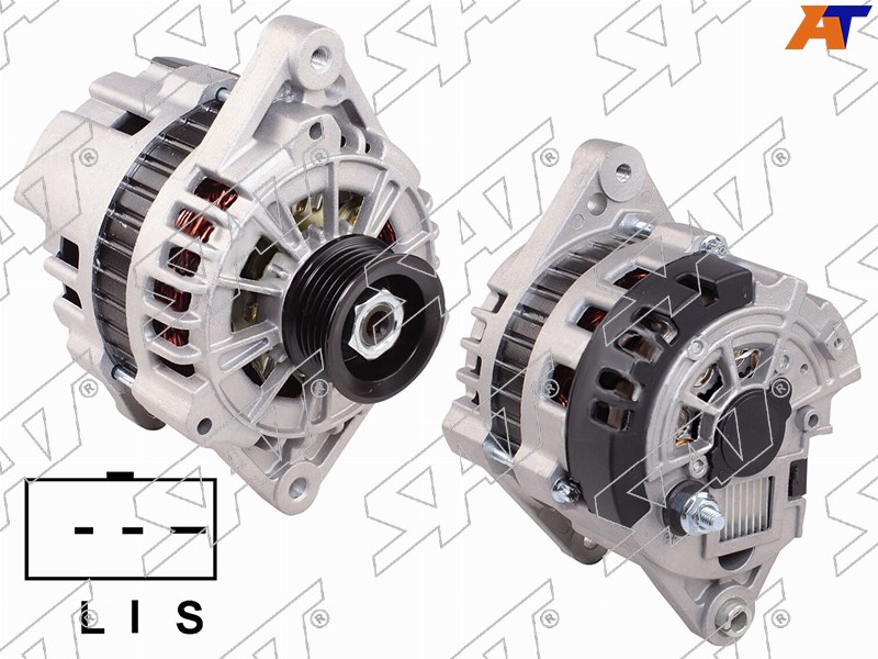 Генератор Chevrolet Lanos 05-09 / Daewoo Lanos 97-08 (A13SM /A15SMS /A16DMS 12V 85A)