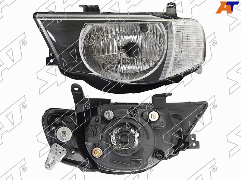 Фара Mitsubishi L200 07-14  / Triton 06-10 (Слева / Галоген / Ручная регулировка)