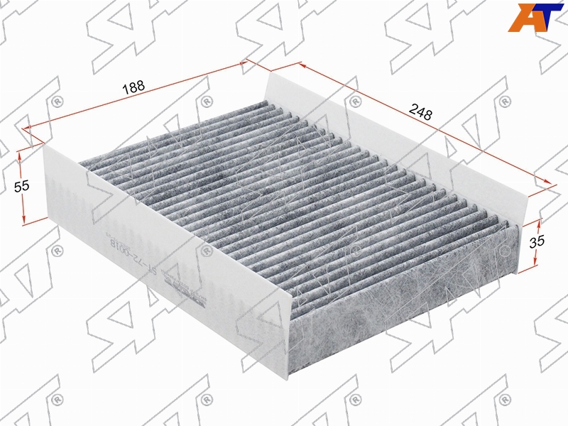 Фильтр салонный Chery Tiggo 4 17-23  / Tiggo 4 Pro 20-