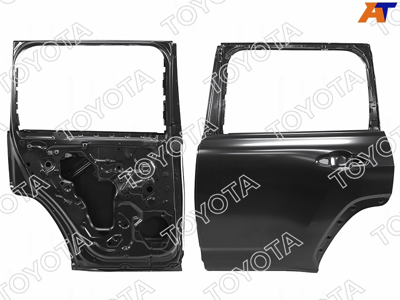Дверь задняя Toyota Land Cruiser (J300) 21- (Слева)