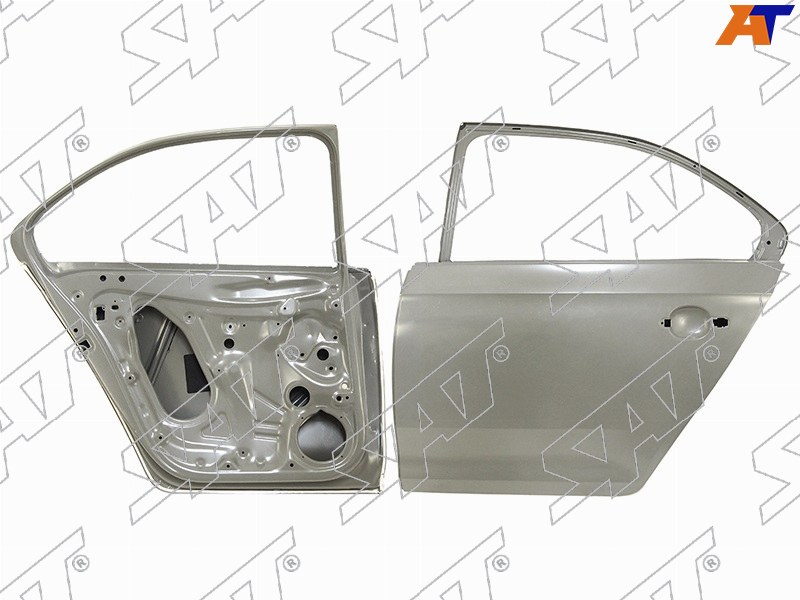 Дверь задняя Skoda Rapid 12-20 / Volkswagen Polo 20-22 (Слева)