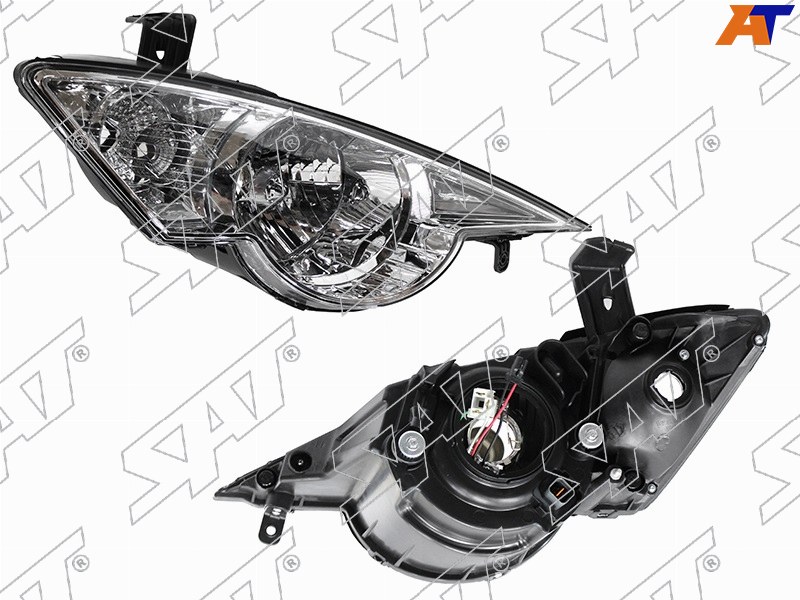 Фара SsangYong Actyon 05-10 / Actyon Sports 06-12 (Справа / Галоген / Ручная регулировка)