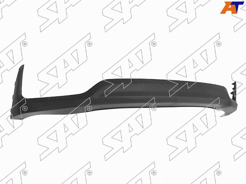 Бампер задний Hyundai Solaris 17-20 / Accent 17-22 (Нижняя часть)