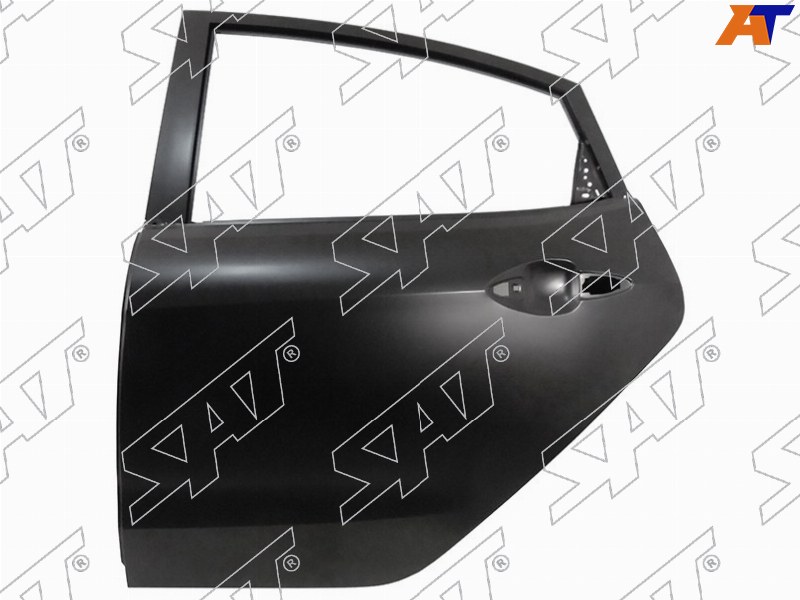Дверь задняя Kia Rio 11-17 (Слева / 4D SED)