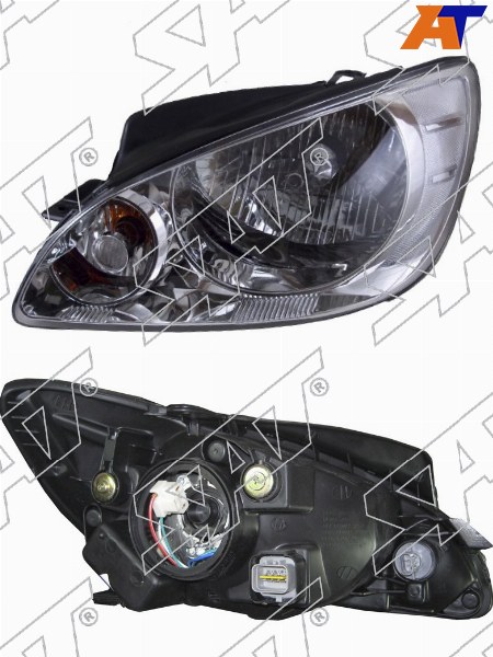 Фара Hyundai Getz 05-11 (Слева / Галоген / С электрокорректором)