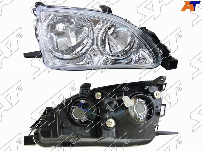 Фара Toyota Avensis (T220) 00-03 / Caldina (T210) 00-02 (Справа / Галоген / Ручная регулировка)
