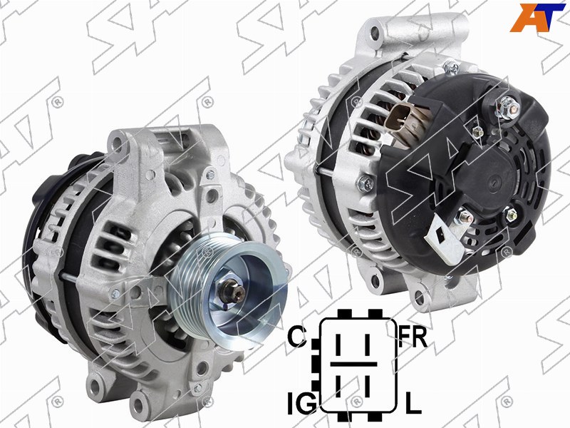 Генератор Honda Accord 02-08 / CR-V 06-12 (K20Z2 /K20A6 /K24A 12V 100A)