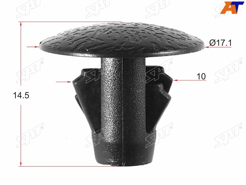 Клипса фиксатор TOYOTA /LEXUS (Продажа по 10шт)