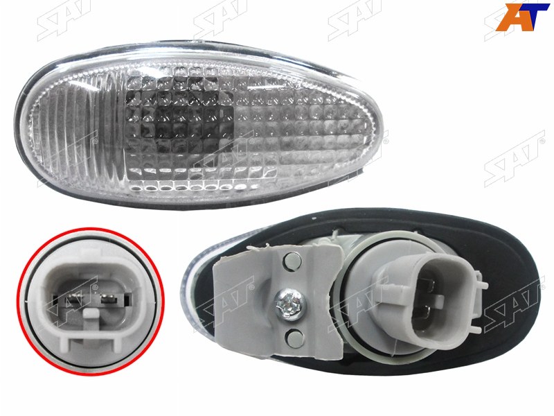 Поворот в крыло Mitsubishi Outlander 02-09  / Pajero 99-06 (Справа=Слева)