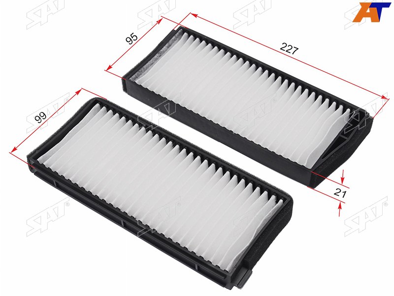 Фильтр салонный Mazda Demio 96-19