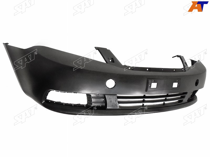 Бампер передний Geely Emgrand EC7 09-17 (Под ПТФ / С отверстием под крюк)