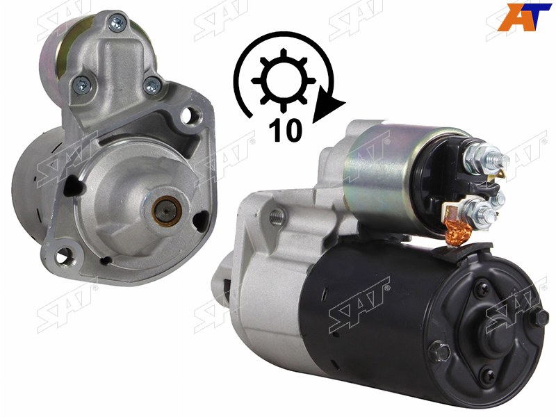 Стартер Mercedes-Benz C-Class 04-15  / E-Class 09-17 (1,1 kW / Z=10)