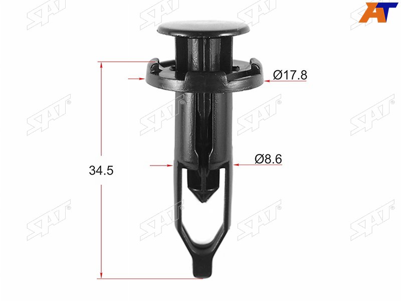 Клипса TOYOTA /LEXUS (Продажа по 10шт)