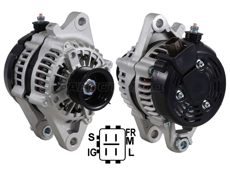 Генератор TOYOTA FORTUNER /HI-LUX /INNOVA /QUANTUM 2.7D 04- 1 /2TRFE 12V 90A